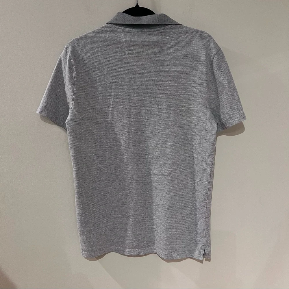Banana Republic Gray Standard Fit Polo